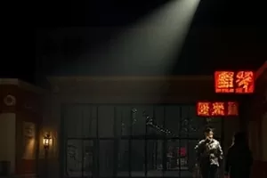 第七次日落外景等待时的机位与遮阳棚记录